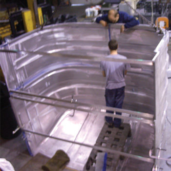 Extremely Large Mold Being Built At Granger Industries